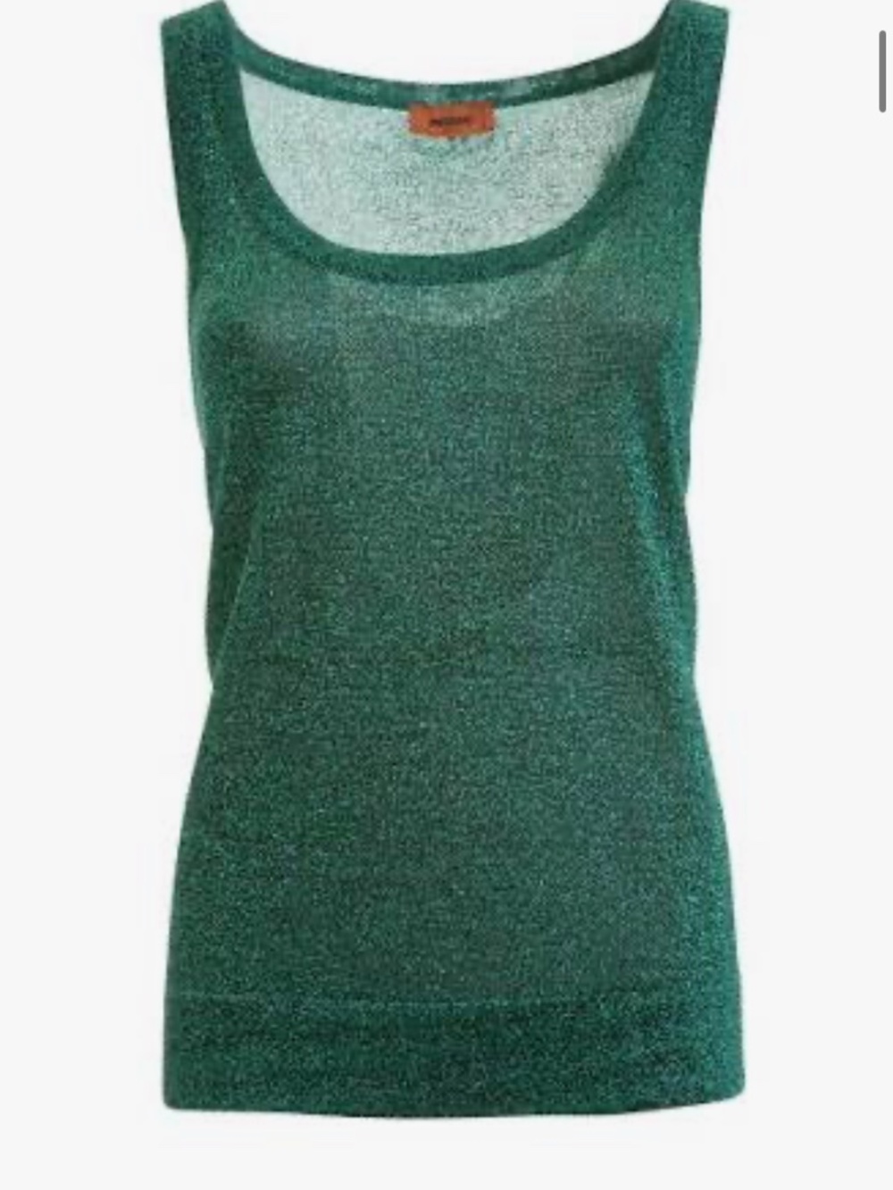 Missoni Green tank